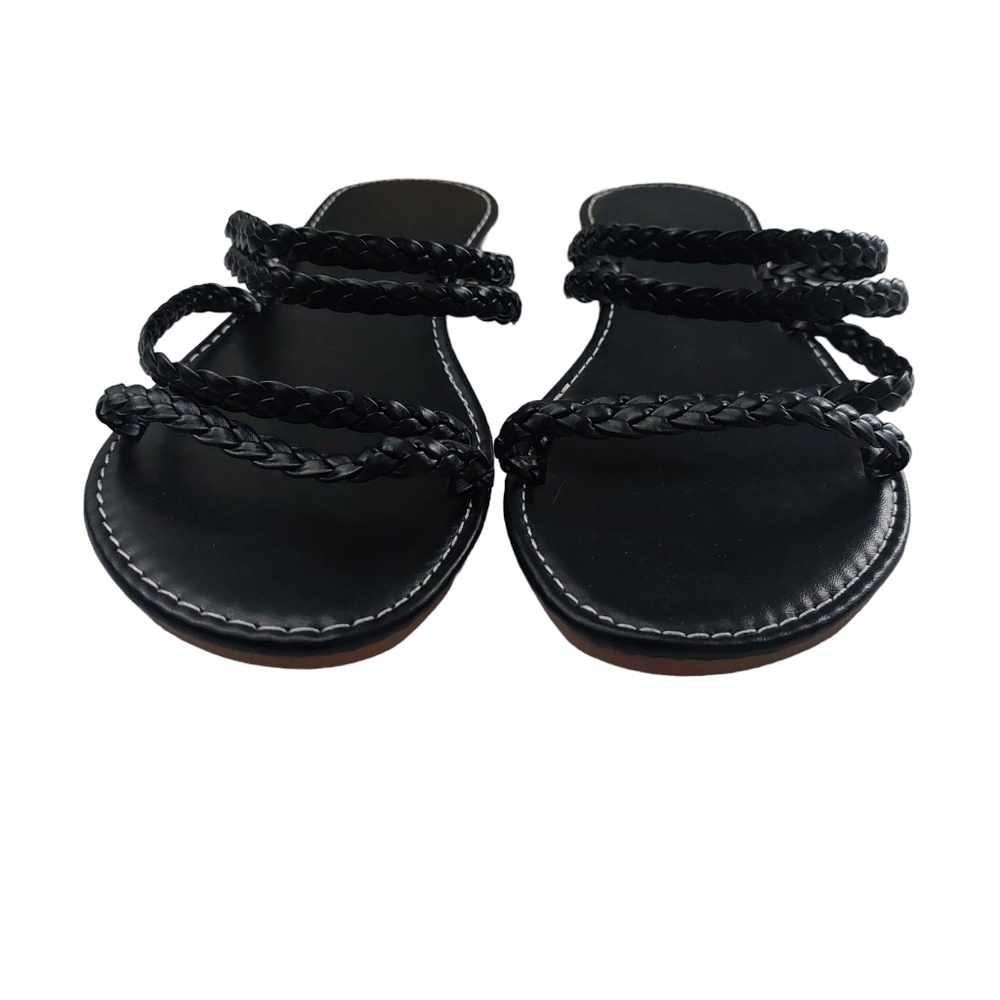 Ladies Fashion Forward Strappy Sandals
